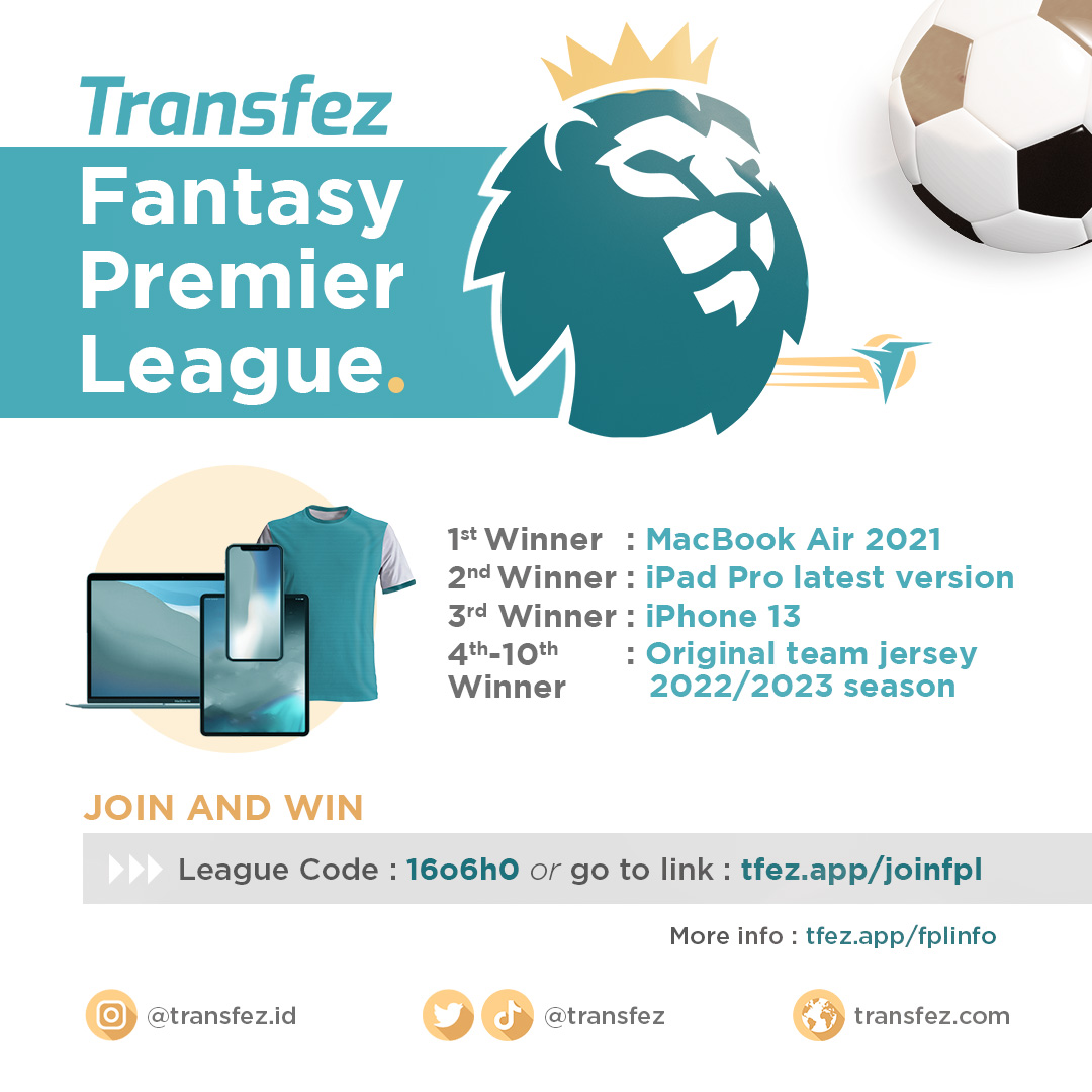 Transfez Fantasy Premier league[:id]Transfez Fantasy Premier League