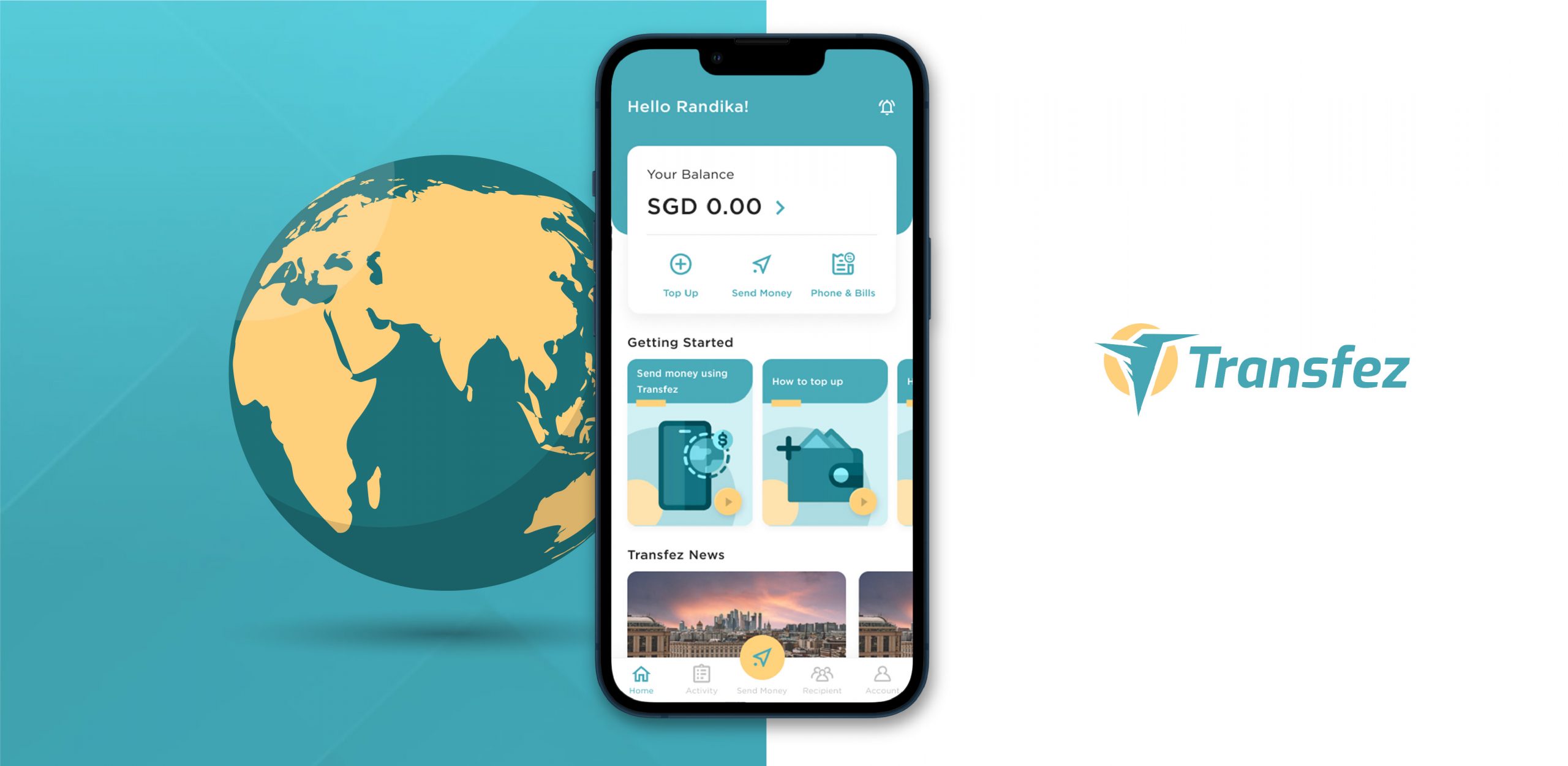 cara menggunakan aplikasi transfez
