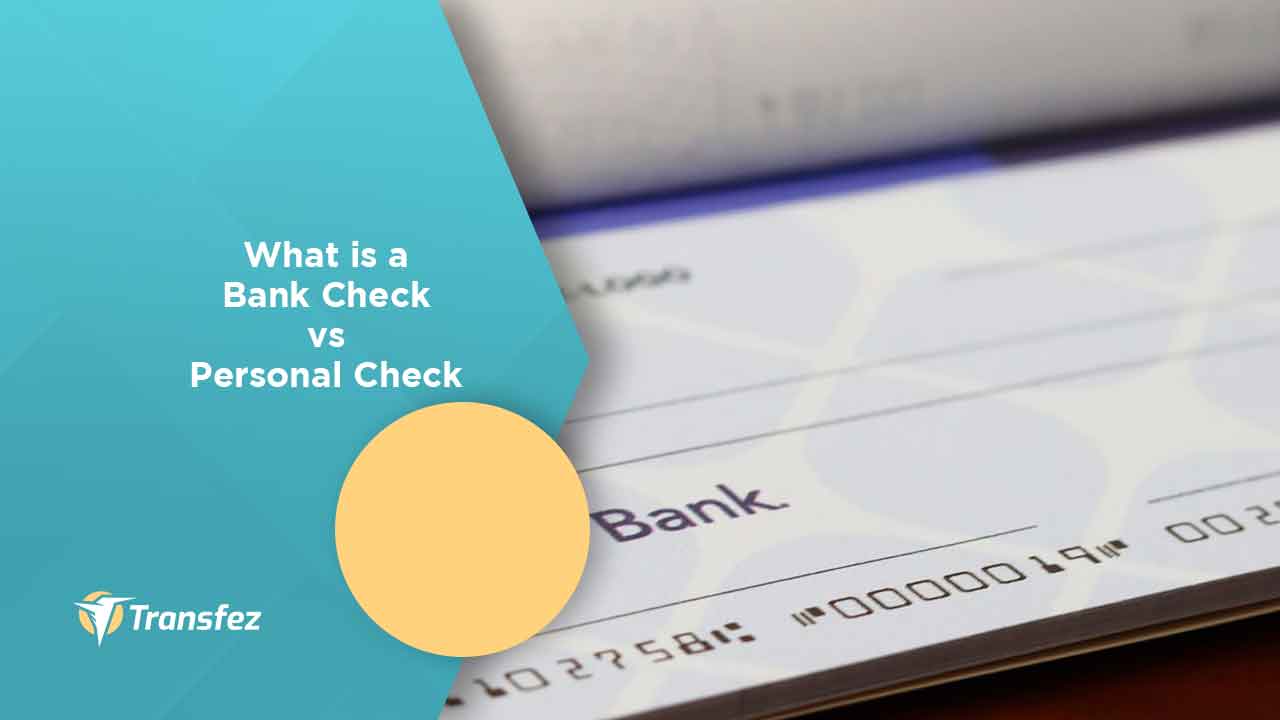 What is a Bank Check vs Personal Check