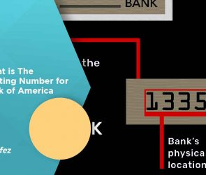 What is The Routing Number for Bank of America