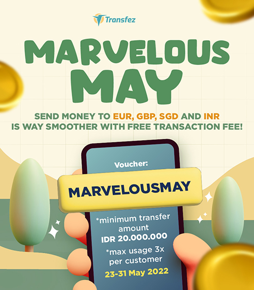 Campaign Marvelous May by Transfez App Mobile Billboard