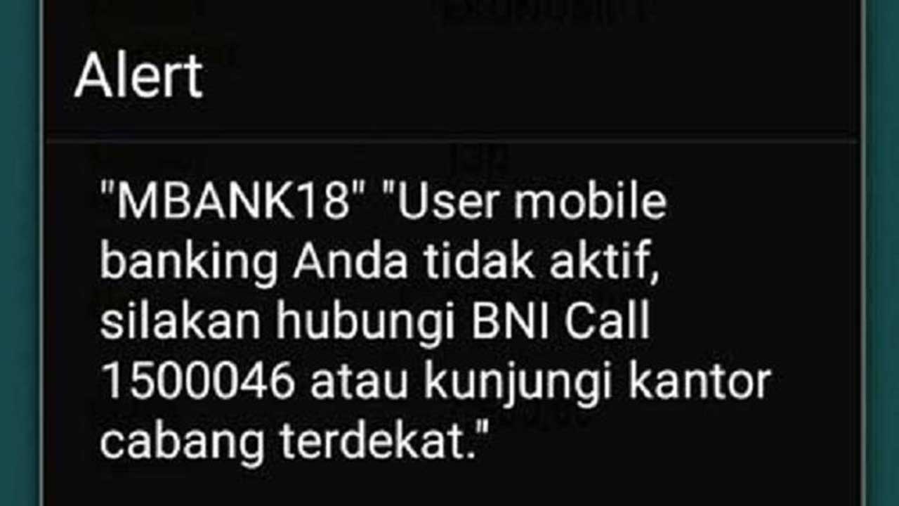 bni mobile banking error MBANK18