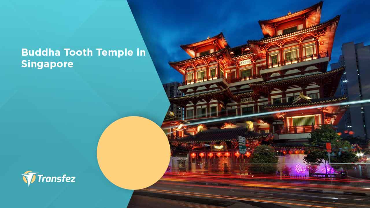 Buddha Tooth Temple in Singapore