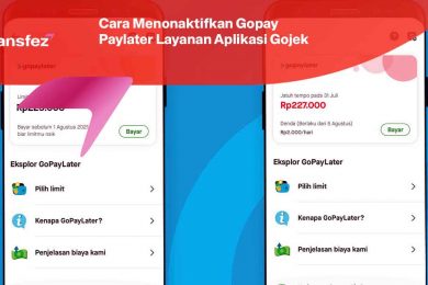 Cara Menonaktifkan Gopay Paylater Layanan Aplikasi Gojek