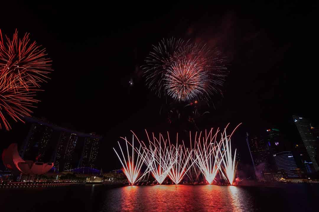 The Singapore Bicentennial Light Show