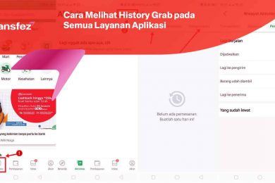 Cara Melihat History Grab pada Semua Layanan Aplikasi