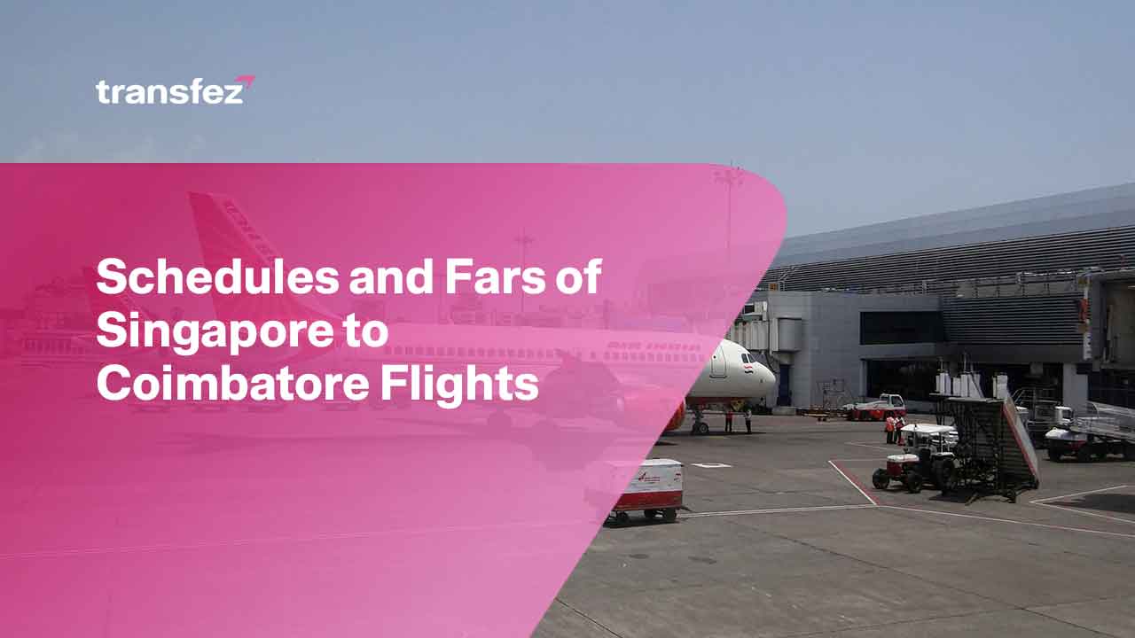 Singapore to Coimbatore Flights