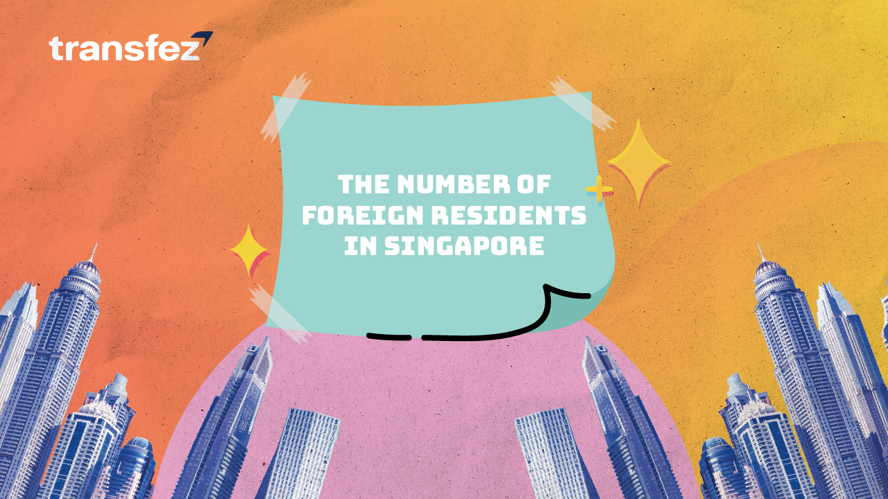The Number of Foreign Residents in Singapore