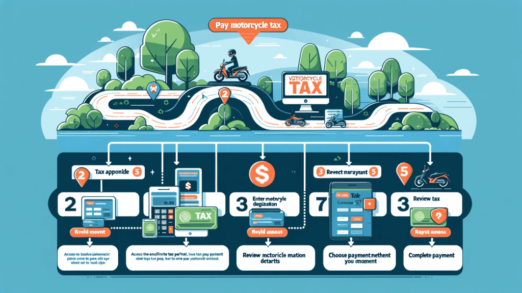 cara bayar pajak motor online