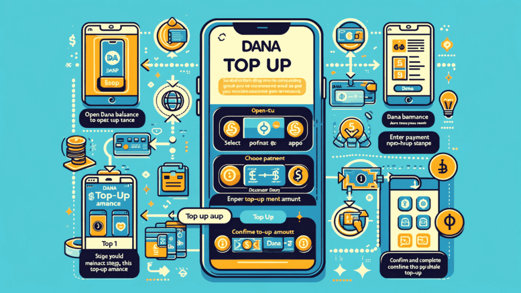 cara isi saldo dana