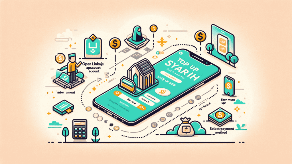 cara top up linkaja syariah