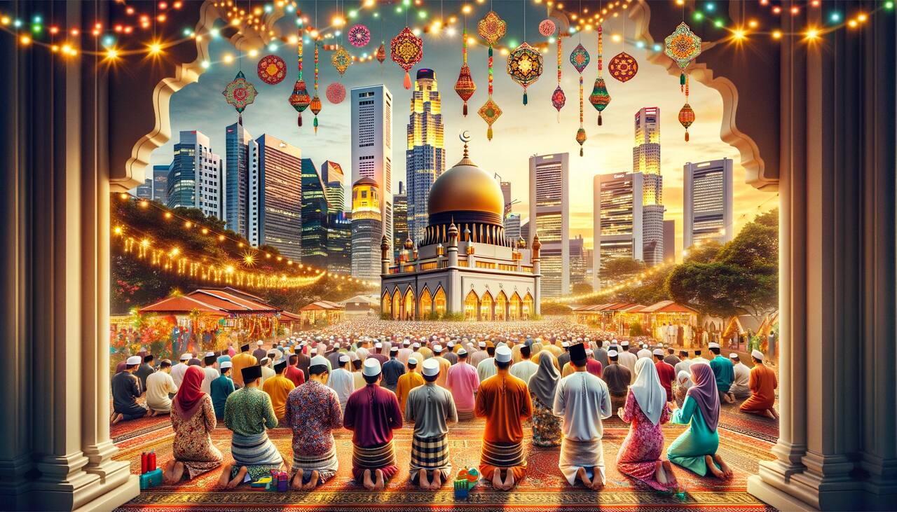Tradisi Idul Fitri di Singapura