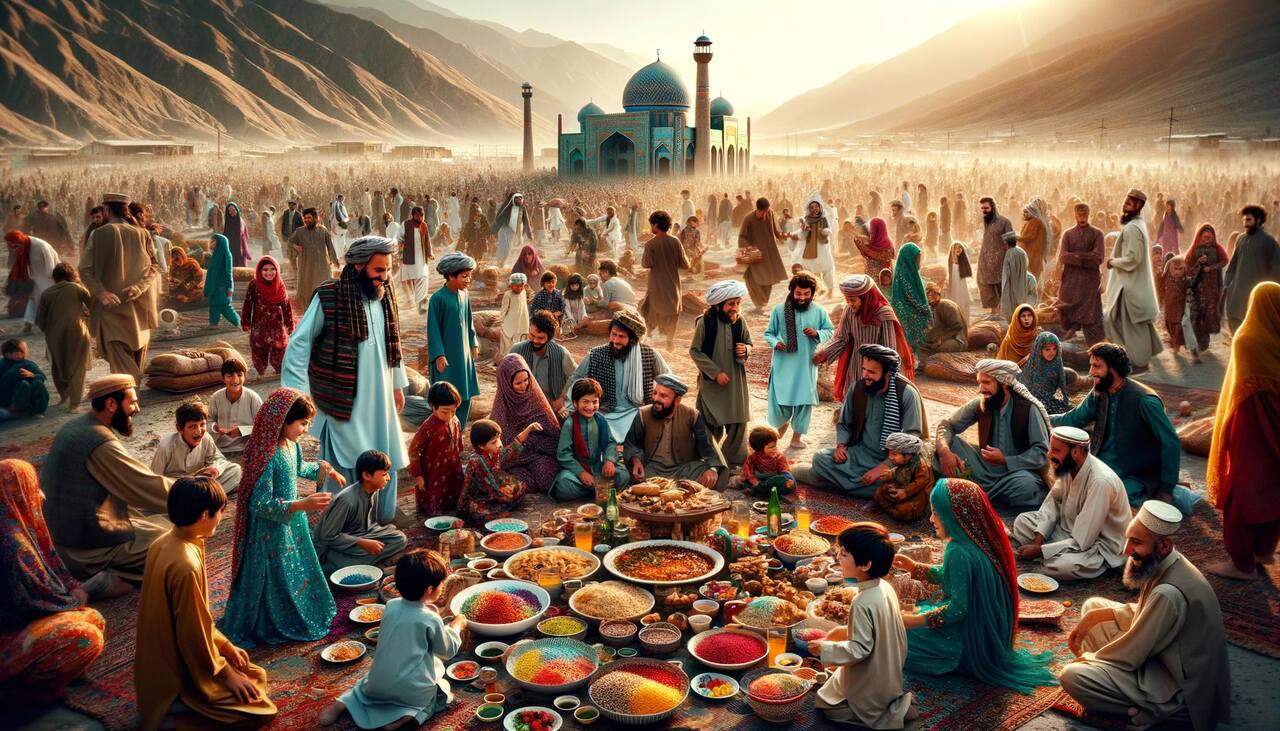 Perayaan Lebaran di Afghanistan