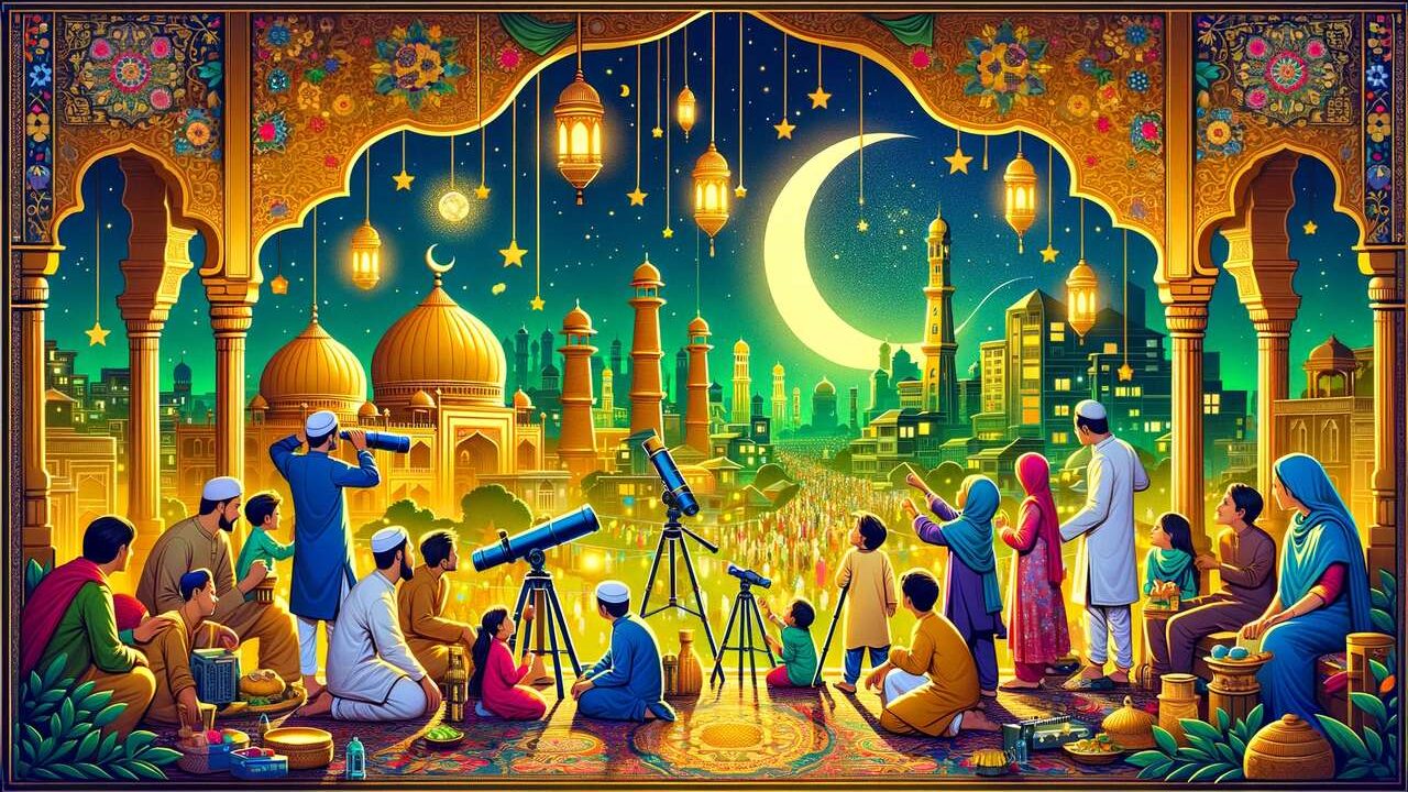 Tradisi Lebaran di India dengan Chaan Raat Malam Terakhir Ramadhan