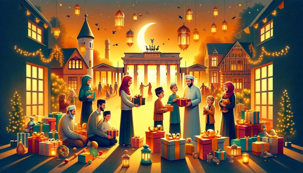 Tradisi Lebaran di Jerman dengan Menukar Hadiah Bersama Keluarga