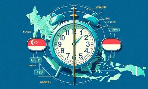 Selisih Waktu Singapura dan Indonesia