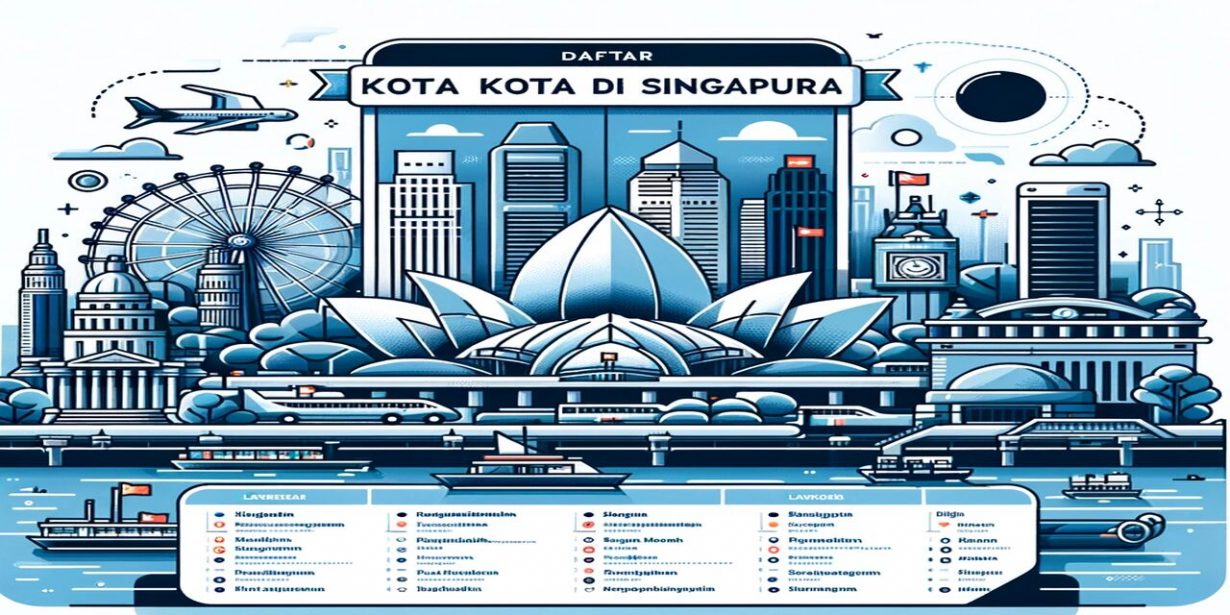 Daftar Kota Kota di Singapura