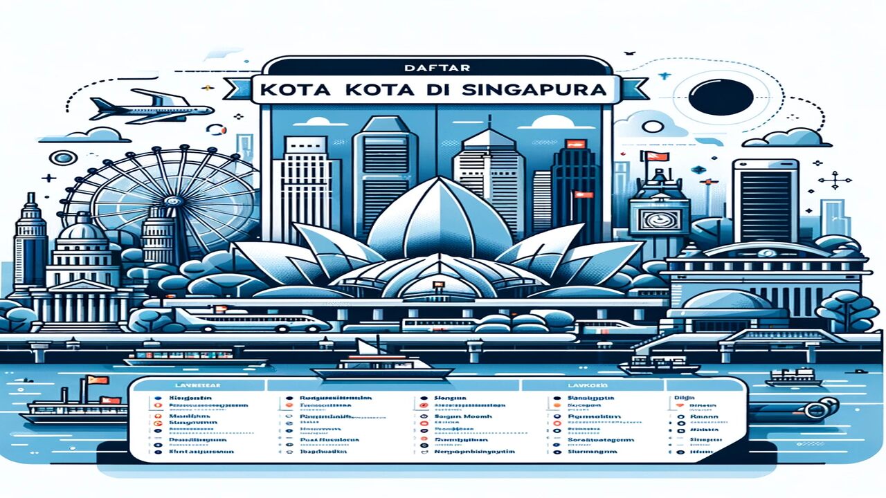 Daftar Kota Kota di Singapura