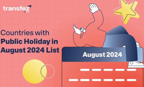 Countries with Public Holiday in August 2024 List