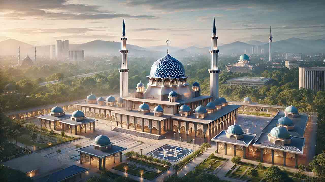 wisata religi di malaysia national mosque