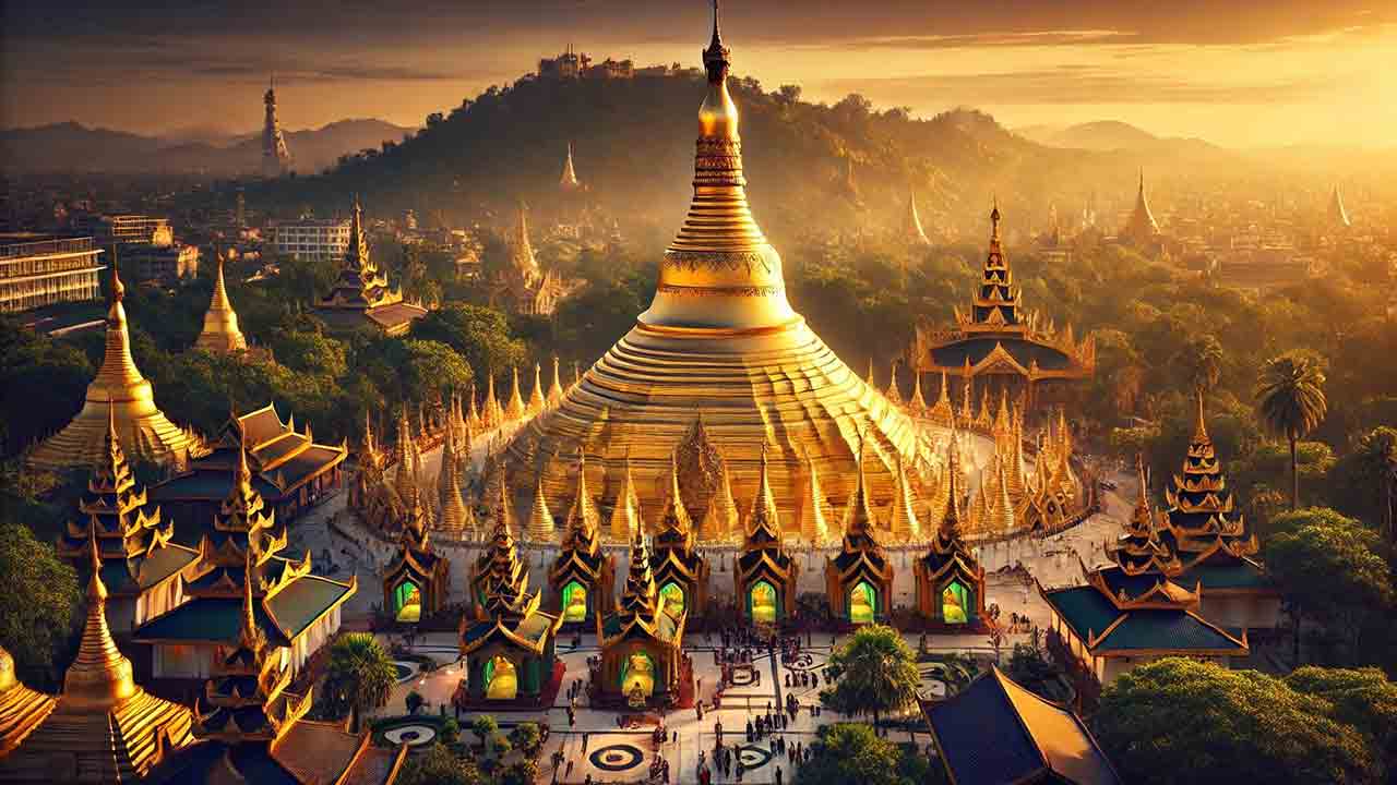 wisata religi di myanmar pagoda