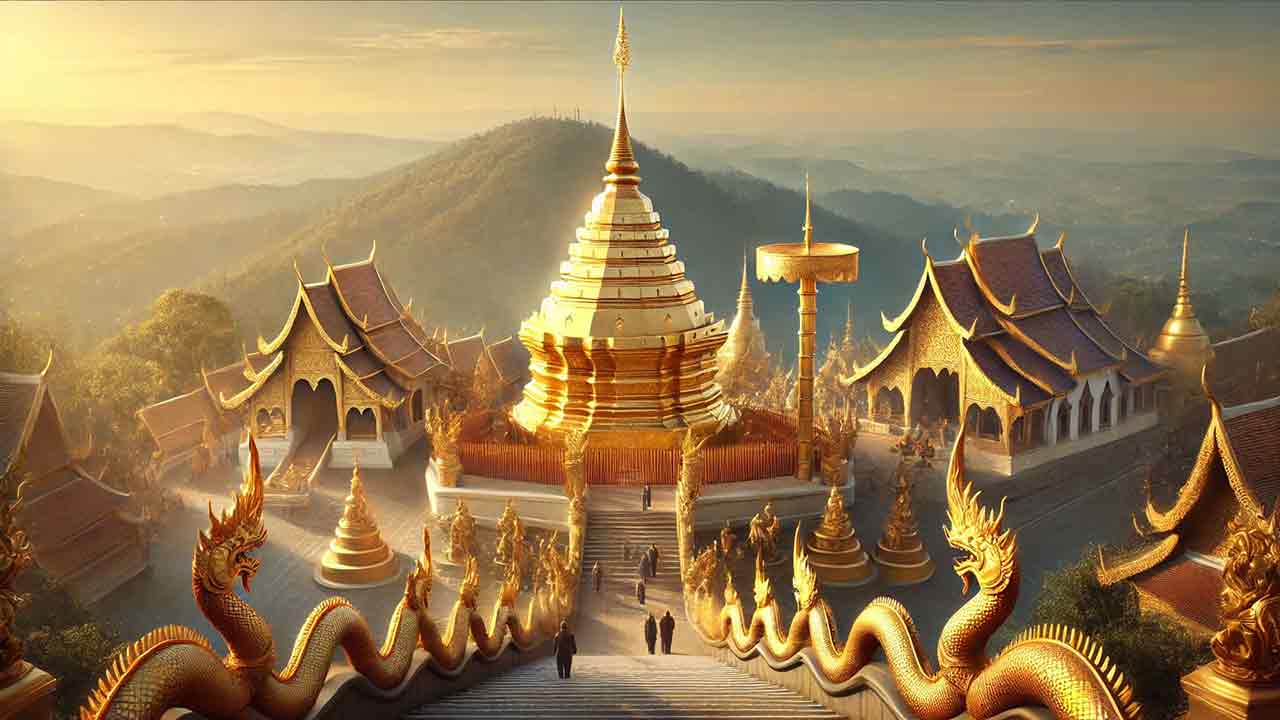 wisata religi di thailand doi suthep