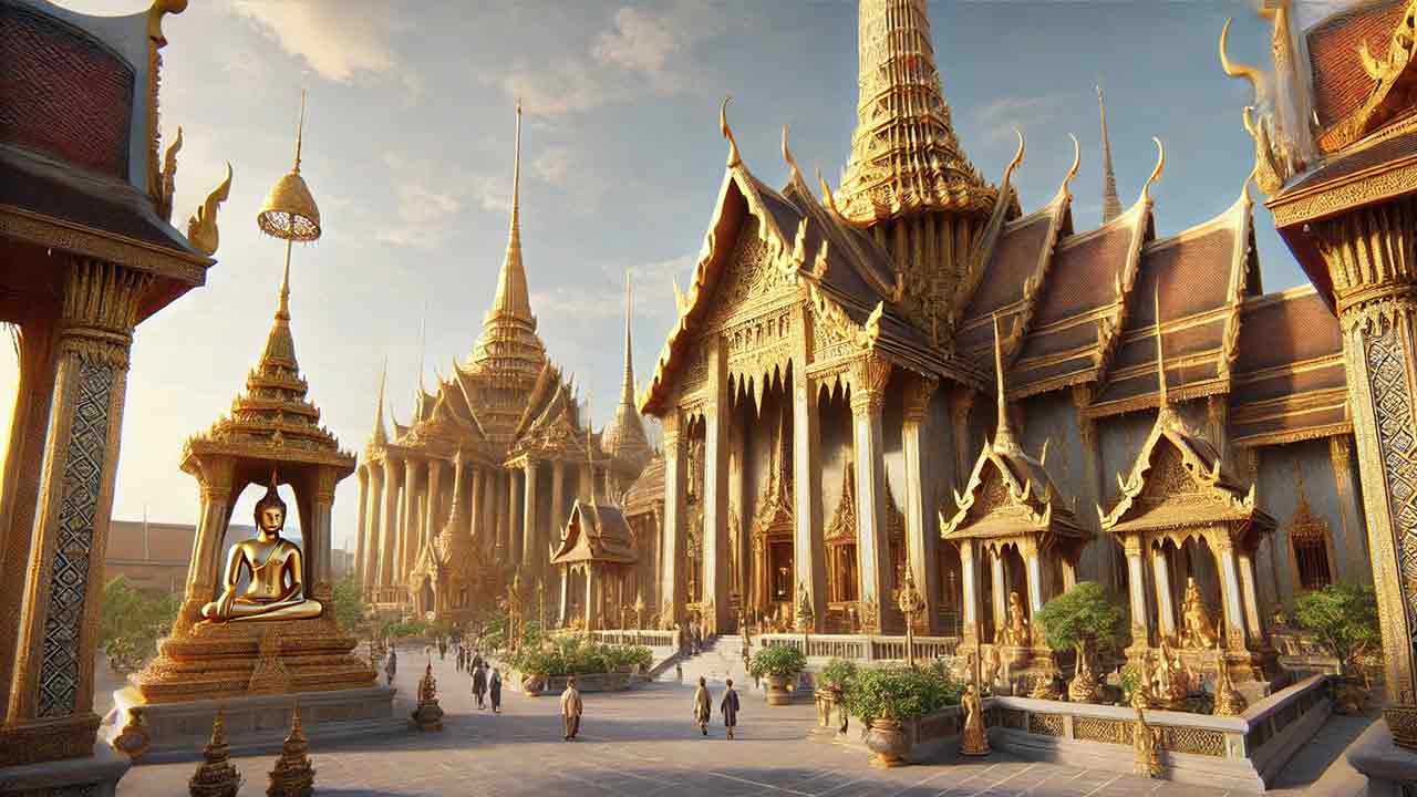 wisata religi di thailand Kuil Wat Phra Kaew