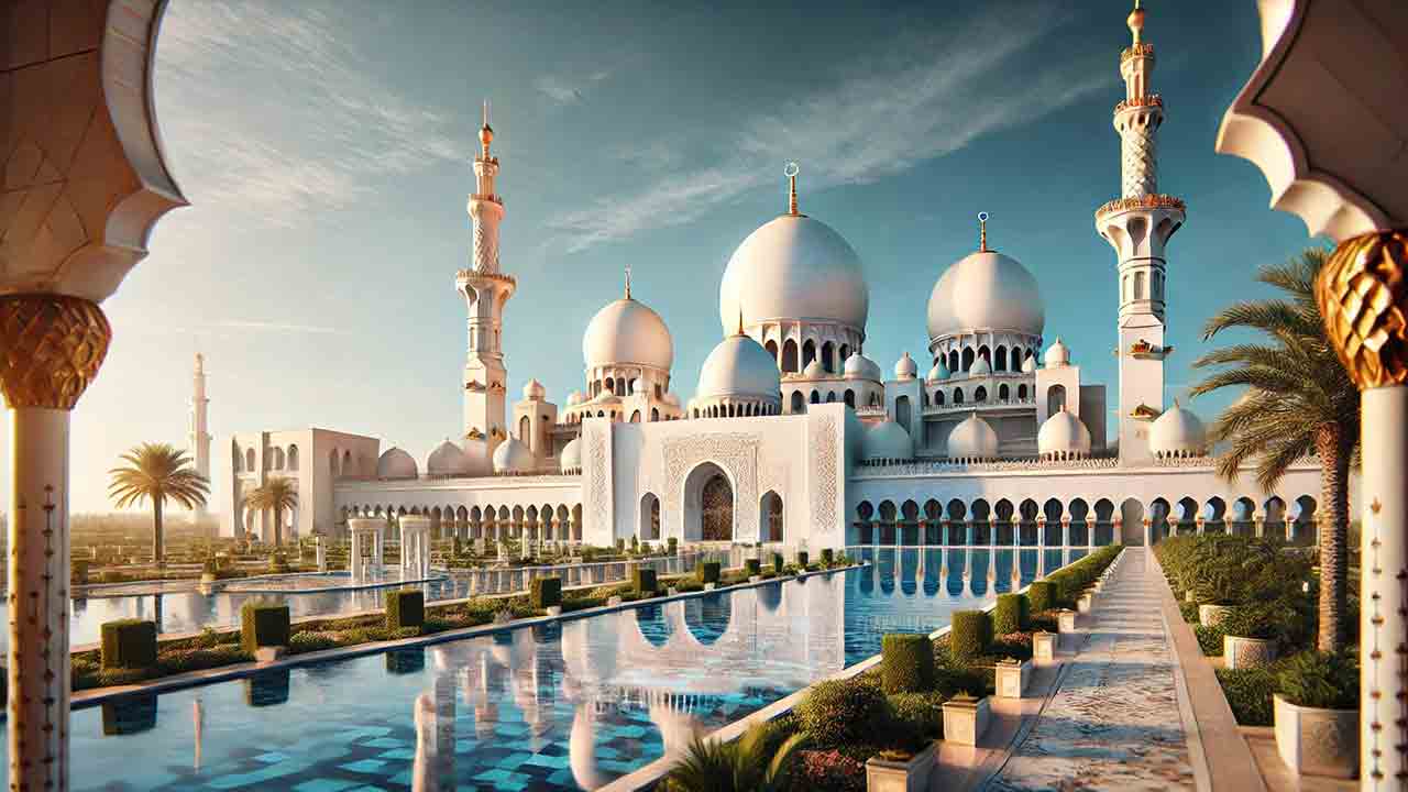 wisata religi di uni emirat arab sheikh zayed