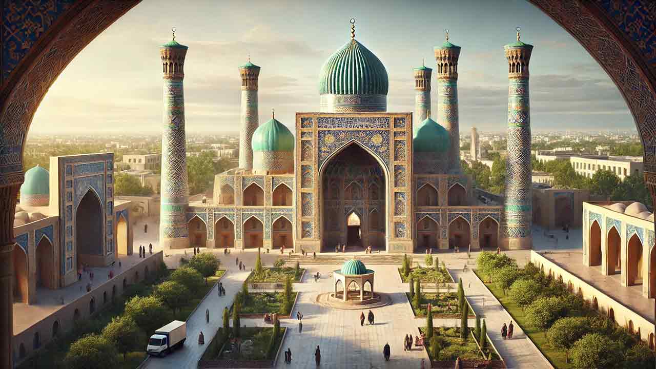 wisata religi di uzbekistan