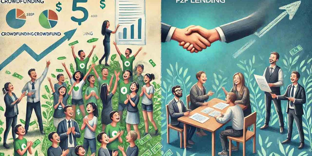 crowdfunding vs p2p lending