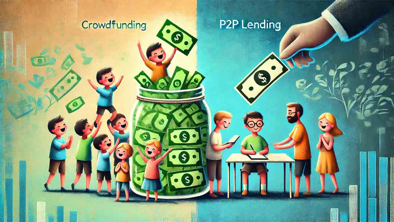 crowdfunding vs p2p lending