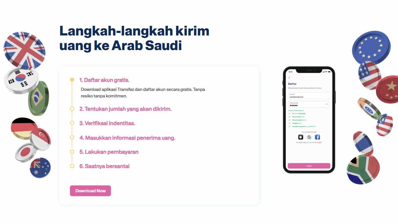 transfer uang ke arab saudi