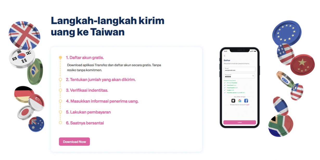 Cara Mudah, Aman dan Cepat Transfer Uang ke Taiwan