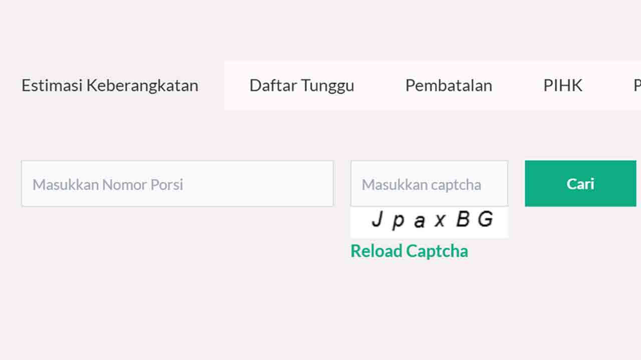 Cara Cek Nomor Porsi Keberangkatan Haji