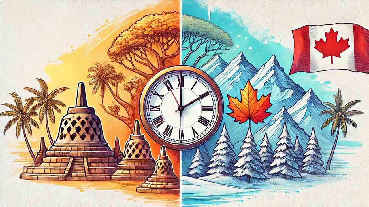 Berapa Perbedaan Waktu Indonesia Kanada? Ini Penjelasannya! 1 Berapa Perbedaan Waktu Indonesia Kanada? Ini Penjelasannya!