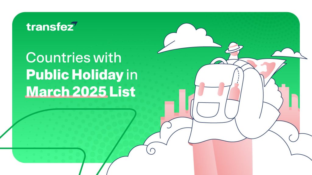 Countries with Public Holiday in March 2025 List