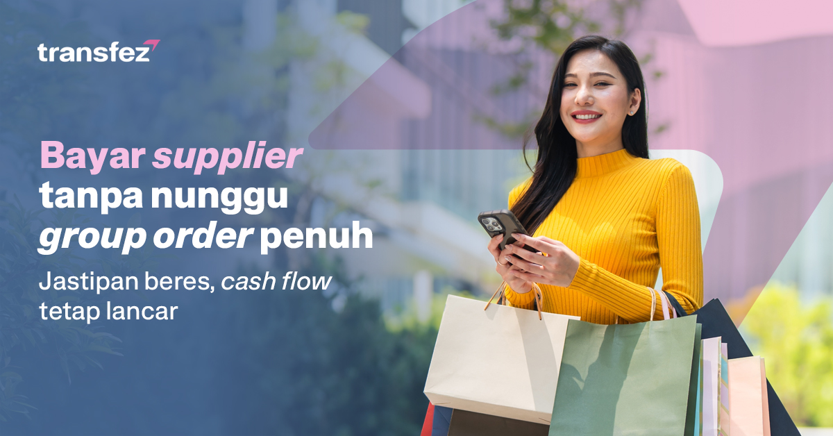 Bayar supplier tanpa nunggu group order penuh, pakai Pay by Card Transfez sekarang!