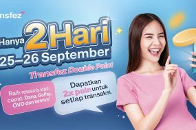 September Double Payday: Dapatkan 2x Poin untuk Setiap Transaksi!