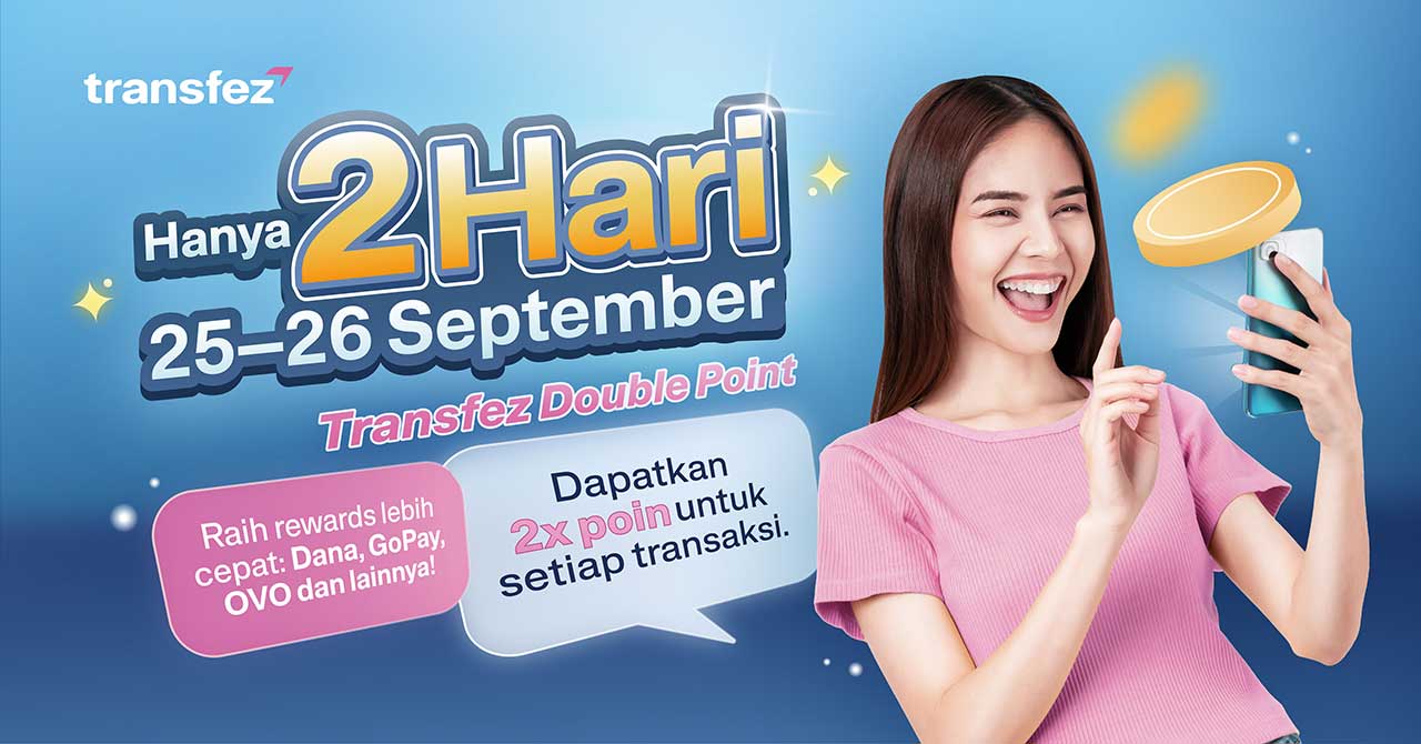 September Double Payday: Dapatkan 2x Poin untuk Setiap Transaksi!