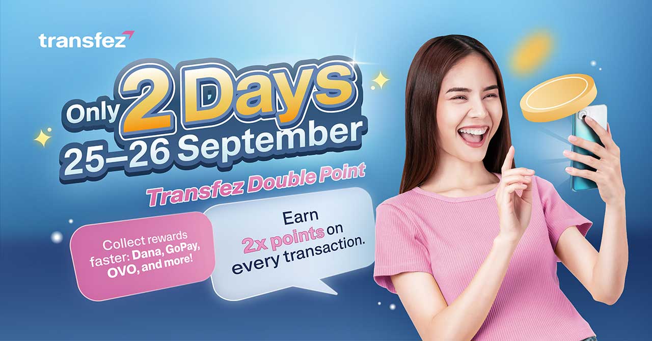 September Double Payday: Earn 2x Points on Every Transaction!