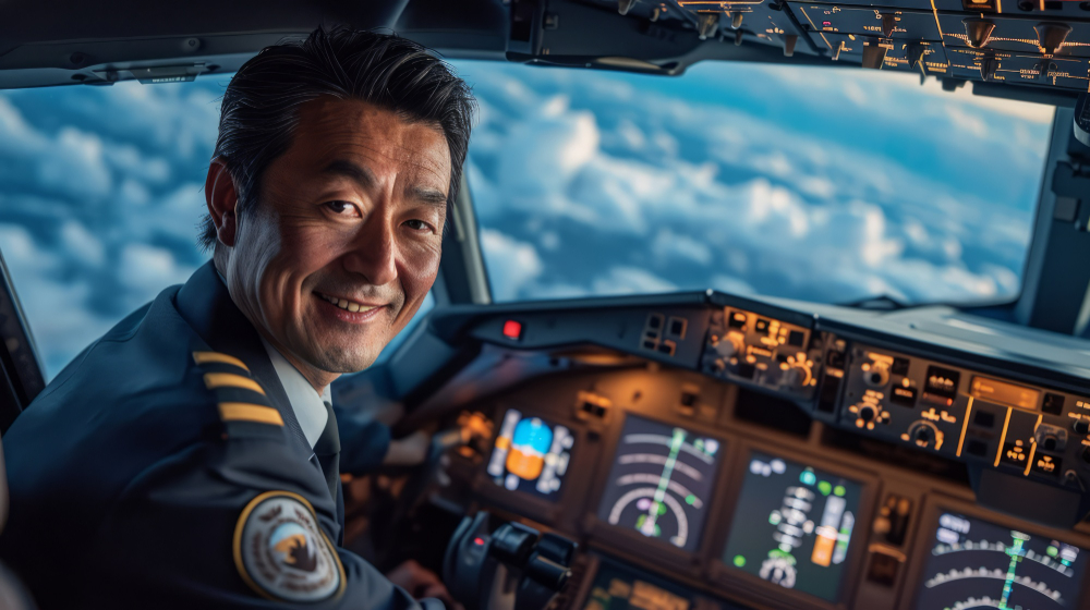 pilot komersial