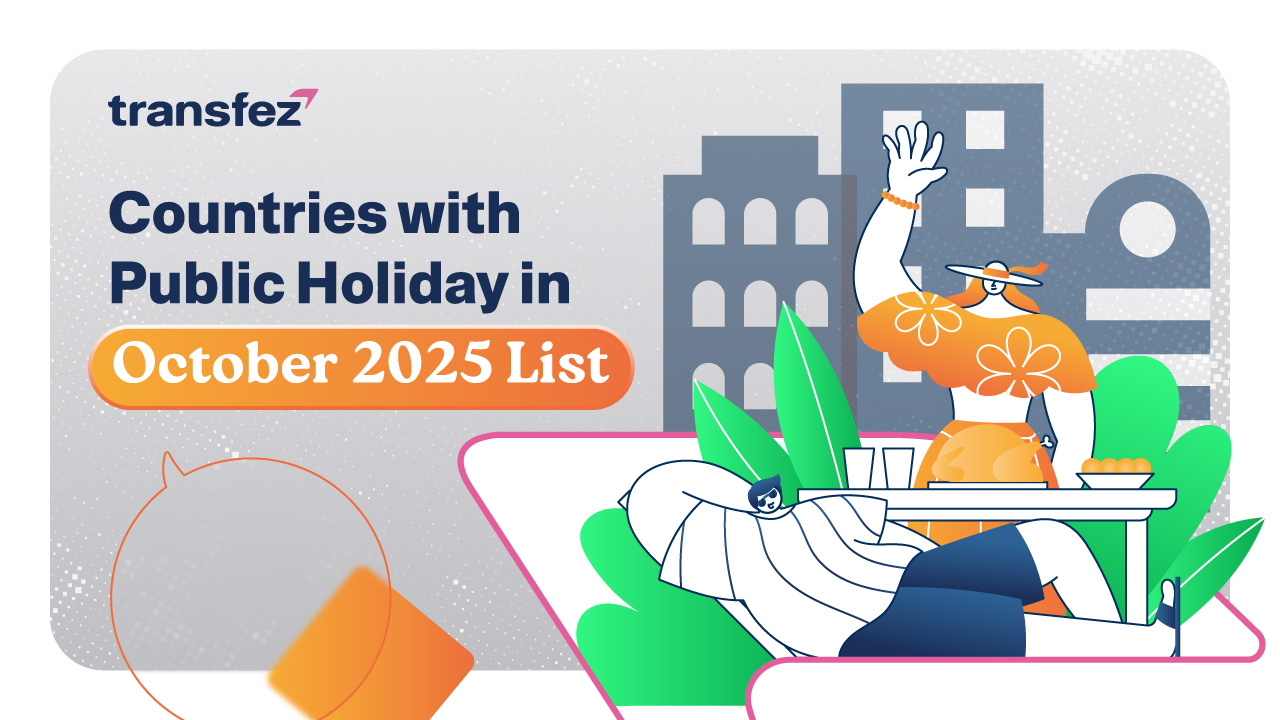 Countries with Public Holiday in October 2025 List