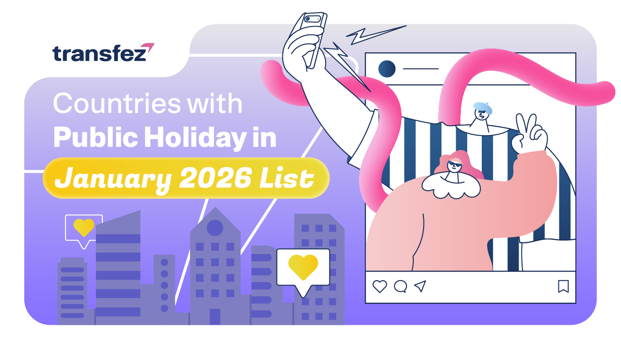 Countries with Public Holiday in January 2026 List