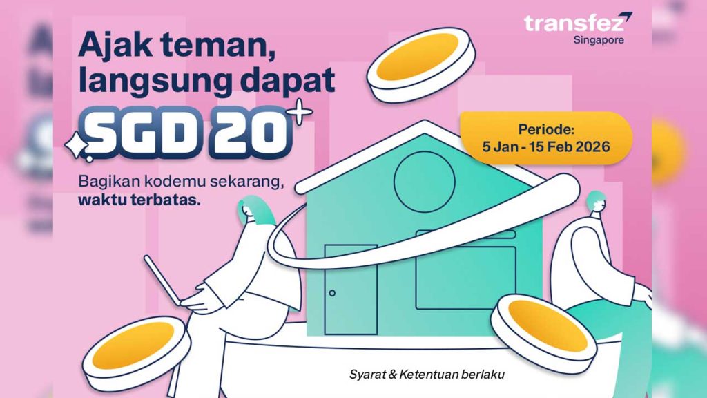 Update Information from Send Money Transfer App | Transfez 40 Program Double Referral Transfez Singapura Ajak Teman, Dapat 2.600 Poin!