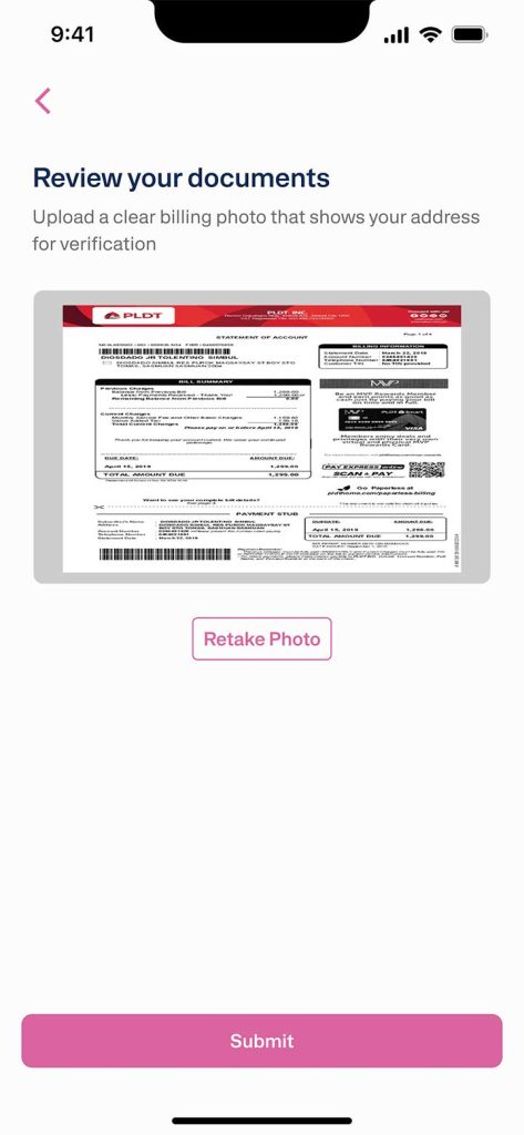Upgrade Limit per Transfer EN - Step 5