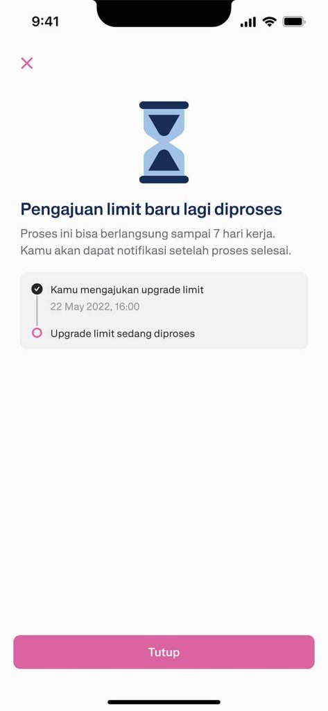 Upgrade Limit per Transfer ID - Step 6