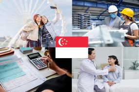 industri yang banyak menyerap tenaga kerja asing di Singapura