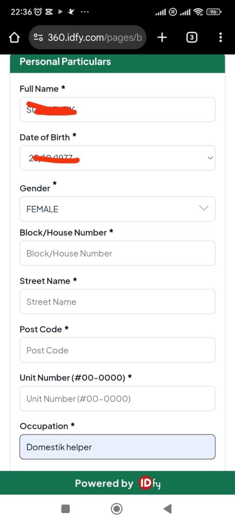 KYC and Topup 711 Step 3