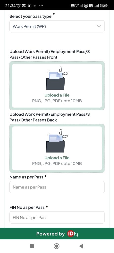 KYC and Topup 711 Step 4