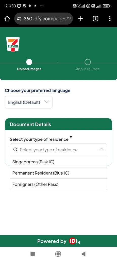 KYC and Topup 711 Step 6